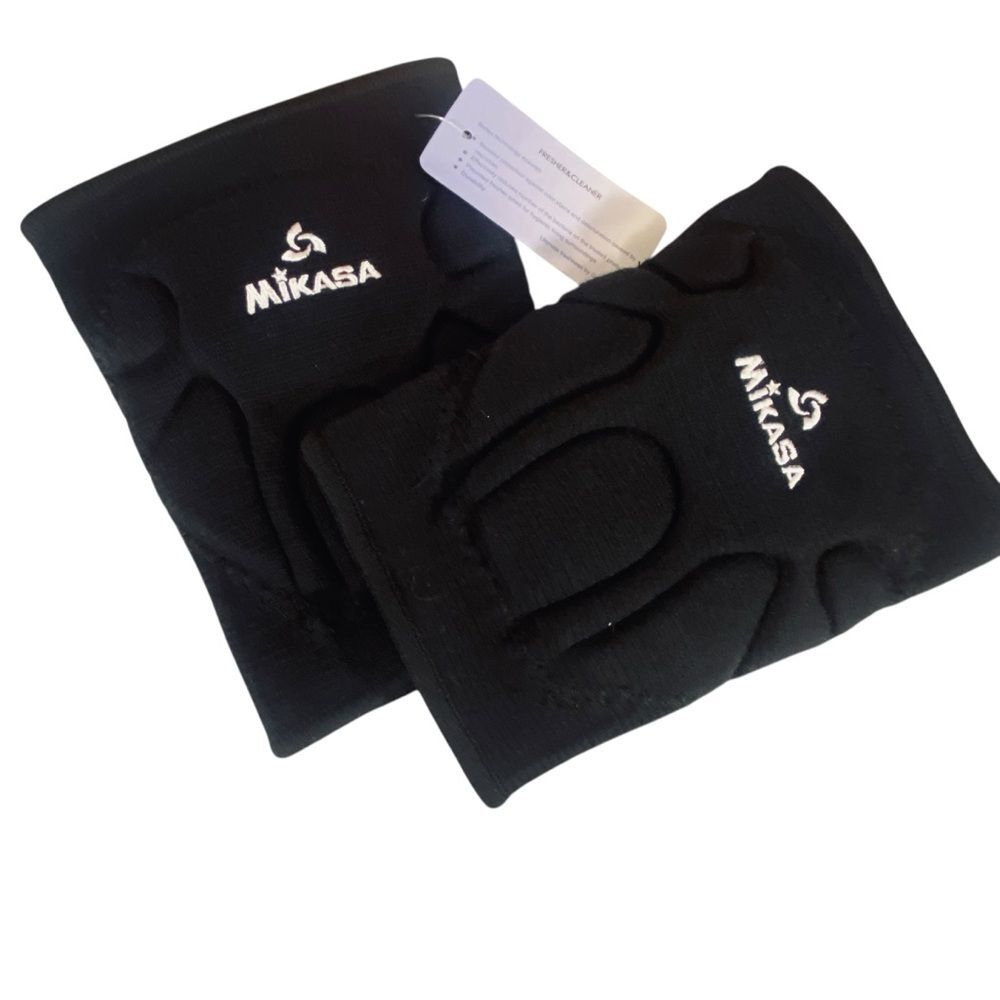 Mikasa Youth Knee Pads NWT Sports Black White Model# 832-JR Volleyball